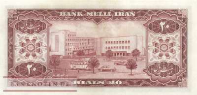 Iran - 20  Rials (#065_AU)