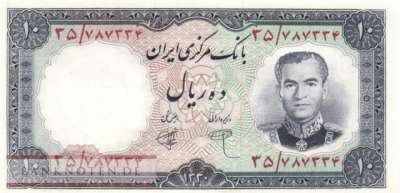 Iran - 10  Rials (#071_UNC)