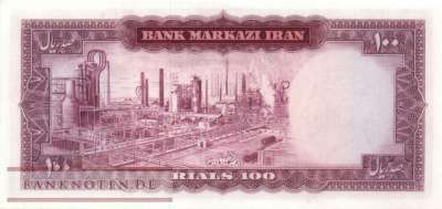 Iran - 100  Rials (#077_UNC)