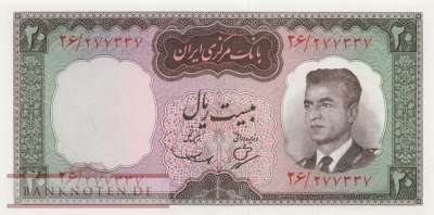 Iran - 20  Rials (#078a_UNC)