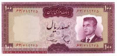 Iran - 100  Rials (#080_UNC)