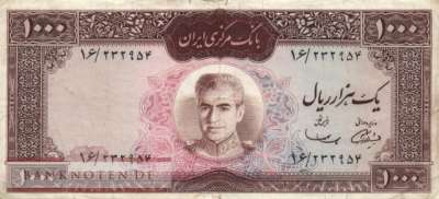 Iran - 1.000  Rials (#089_F)