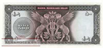 Iran - 500  Rials (#093c_UNC)