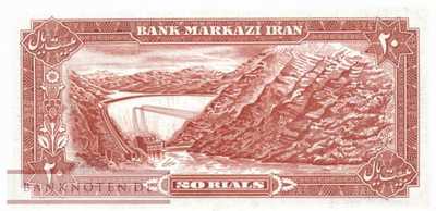 Iran - 20  Rials - Replacement (#100a2R_UNC)