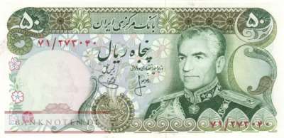Iran - 50  Rials (#101b_AU)