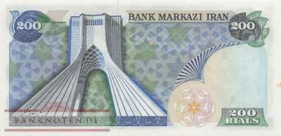 Iran - 200  Rials (#103a_UNC)