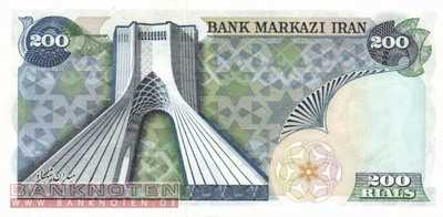 Iran - 200  Rials (#103a_UNC)