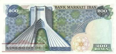 Iran - 200  Rials (#103b_UNC)