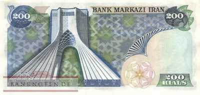Iran - 200  Rials (#103c_AU)