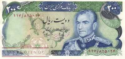Iran - 200  Rials (#103c_AU)