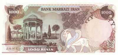 Iran - 1.000  Rials (#105b_AU)