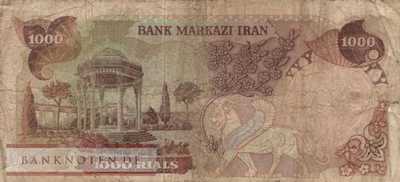 Iran - 1.000  Rials (#105bx3_VG)