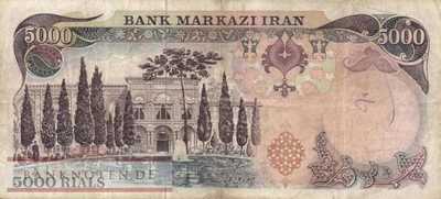 Iran - 5.000  Rials (#106c_VG)
