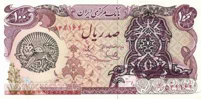 Iran - 100  Rials (#118b_AU)