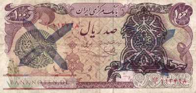 Iran - 100  Rials (#118bx2_F)