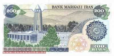 Iran - 200  Rials (#127a_UNC)