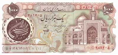 Iran - 1.000  Rials (#129_UNC)