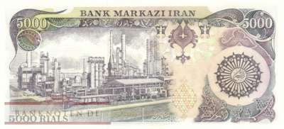Iran - 5.000  Rials (#130a_UNC)