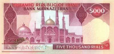 Iran - 5.000  Rials (#133a_UNC)