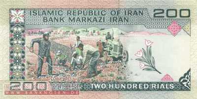 Iran - 200  Rials (#136a-1_UNC)