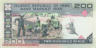 Iran - 200 Rials (#136b_UNC)