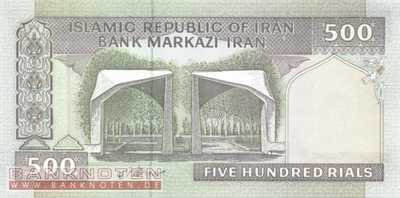 Iran - 500  Rials (#137Ab1_UNC)