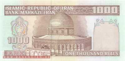 Iran - 1.000  Rials (#138i_UNC)