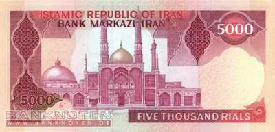 Iran - 5.000  Rials (#139a2_UNC)