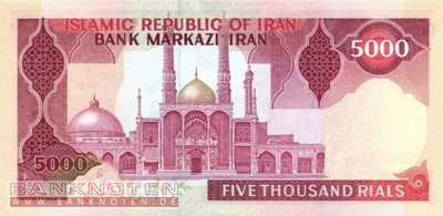Iran - 5.000  Rials (#139b_UNC)