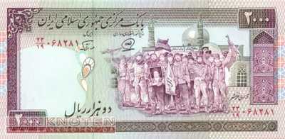 Iran - 2.000 Rials (#141j_UNC)