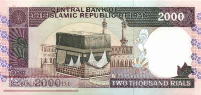 Iran - 2.000  Rials (#141k_UNC)