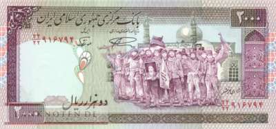 Iran - 2.000  Rials (#141k_UNC)