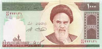 Iran - 1.000  Rials - Ersatzbanknote (#143dR_UNC)