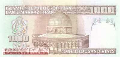 Iran - 1.000  Rials - new signatgure (#143g_UNC)