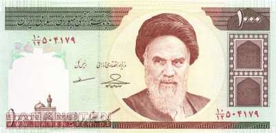 Iran - 1.000  Rials - neue Signatur (#143g_UNC)