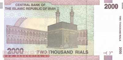 Iran - 2.000  Rials (#144d_UNC)
