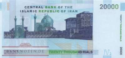 Iran - 20.000  Rials (#147c_UNC)