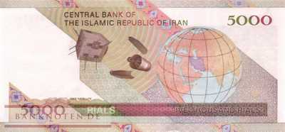 Iran - 5.000  Rials - Ersatzbanknote (#150R_UNC)