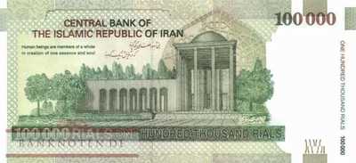 Iran - 100.000  Rials (#151a_UNC)