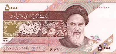 Iran - 5.000  Rials (#152a_UNC)