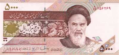 Iran - 5.000  Rials (#152c_UNC)