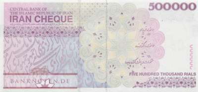Iran - 500.000  Rials (#153A-2_UNC)