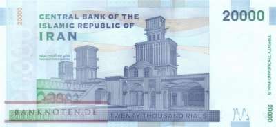 Iran - 20.000  Rials (#153d-2_UNC)