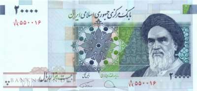 Iran - 20.000  Rials (#153d-2_UNC)