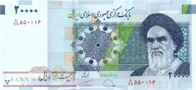 Iran - 20.000  Rials (#153d-2_UNC)