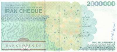 Iran - 2 Millionen Rials (#154C-1_UNC)