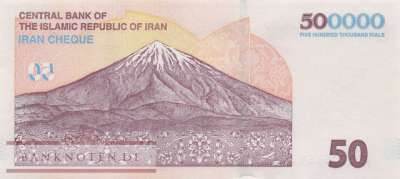 Iran - 50  Toman (#164Aa_UNC)