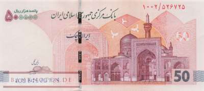 Iran - 50  Toman (#164Aa_UNC)