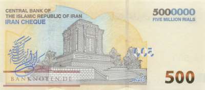 Iran - 500  Toman (#168a_UNC)