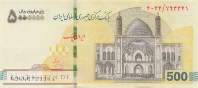 Iran - 500  Toman (#168a_UNC)